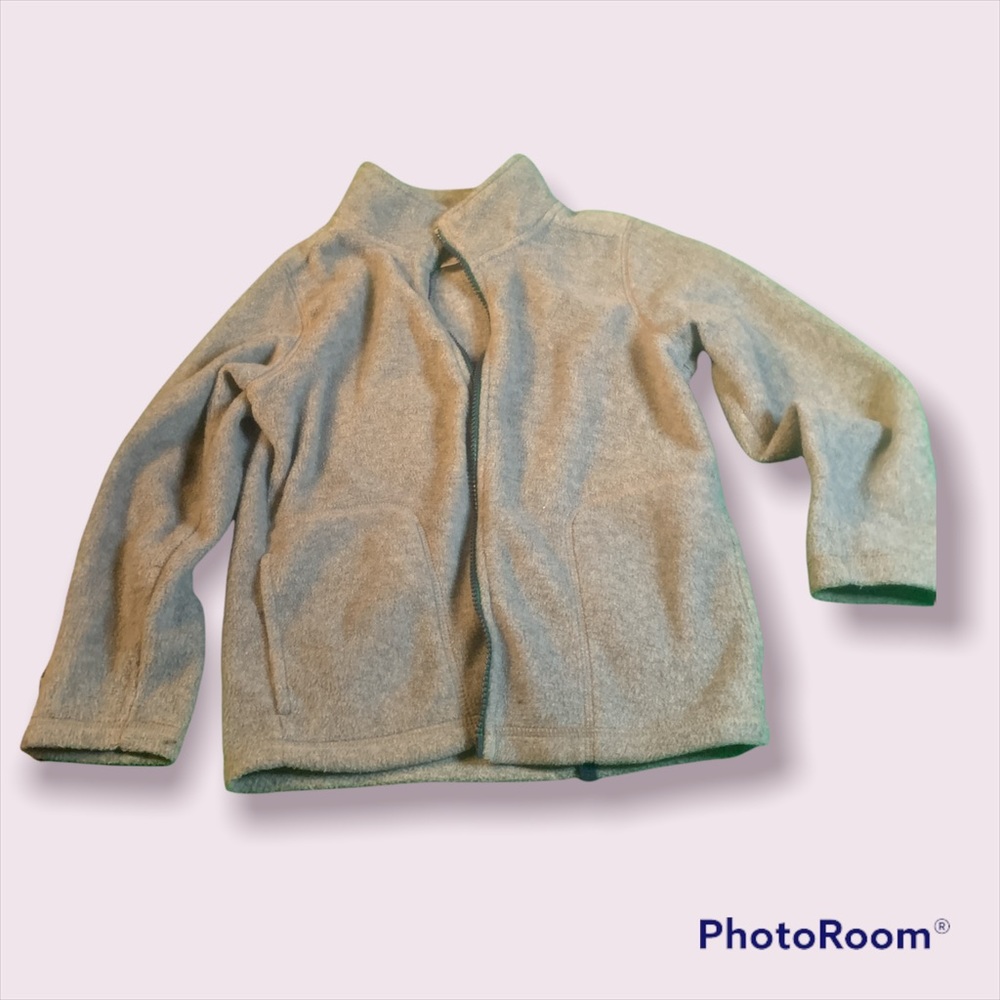 Flannel full zip jacket